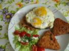 panierte Kasselerkotelett mit Spiegelei - Rezept