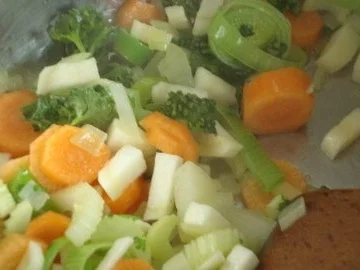 Süppchen aus Roten Linsen mit "Paprikabutter Topping" - Rezept - Bild Nr. 6