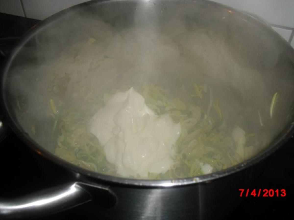 Käse-Lauch- Suppe - Rezept - Bild Nr. 4