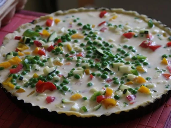 Rezept: Gemüse-Tarte Bild Nr. 3 Gemüse-Tarte - Rezept - Bild Nr. 3