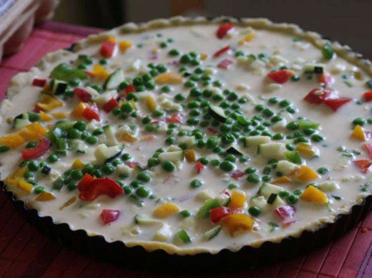 Gemüse Tarte - einfach - von Erdbeere76