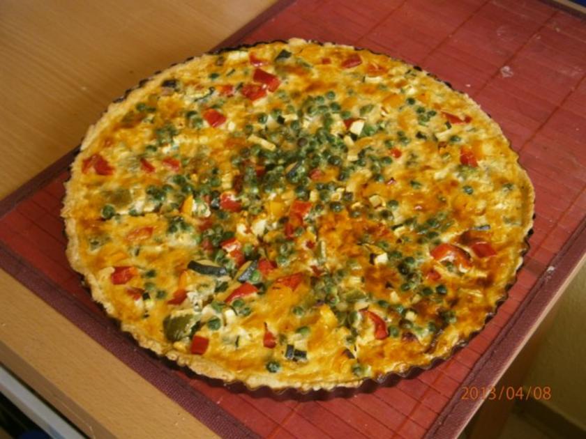 Gemüse-Tarte - Rezept mit Bild - kochbar.de