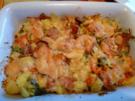 Kartoffel-Gemüse-Fleischwurst-Auflauf - Rezept