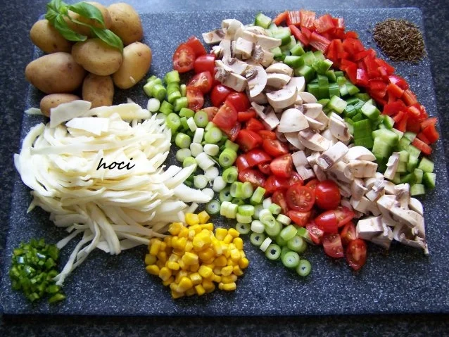 Rezept: WISCHI-WASCHI - Gemüsepfanne Bild Nr. 3 WISCHI-WASCHI - Gemüsepfanne - Rezept - Bild Nr. 3