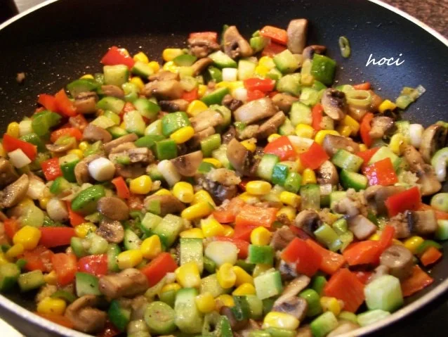 Rezept: WISCHI-WASCHI - Gemüsepfanne Bild Nr. 9 WISCHI-WASCHI - Gemüsepfanne - Rezept - Bild Nr. 9