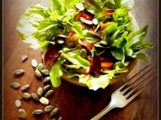 Rezept: Was-der-Garten-so-hergibt-Salat Was-der-Garten-so-hergibt-Salat - Rezept