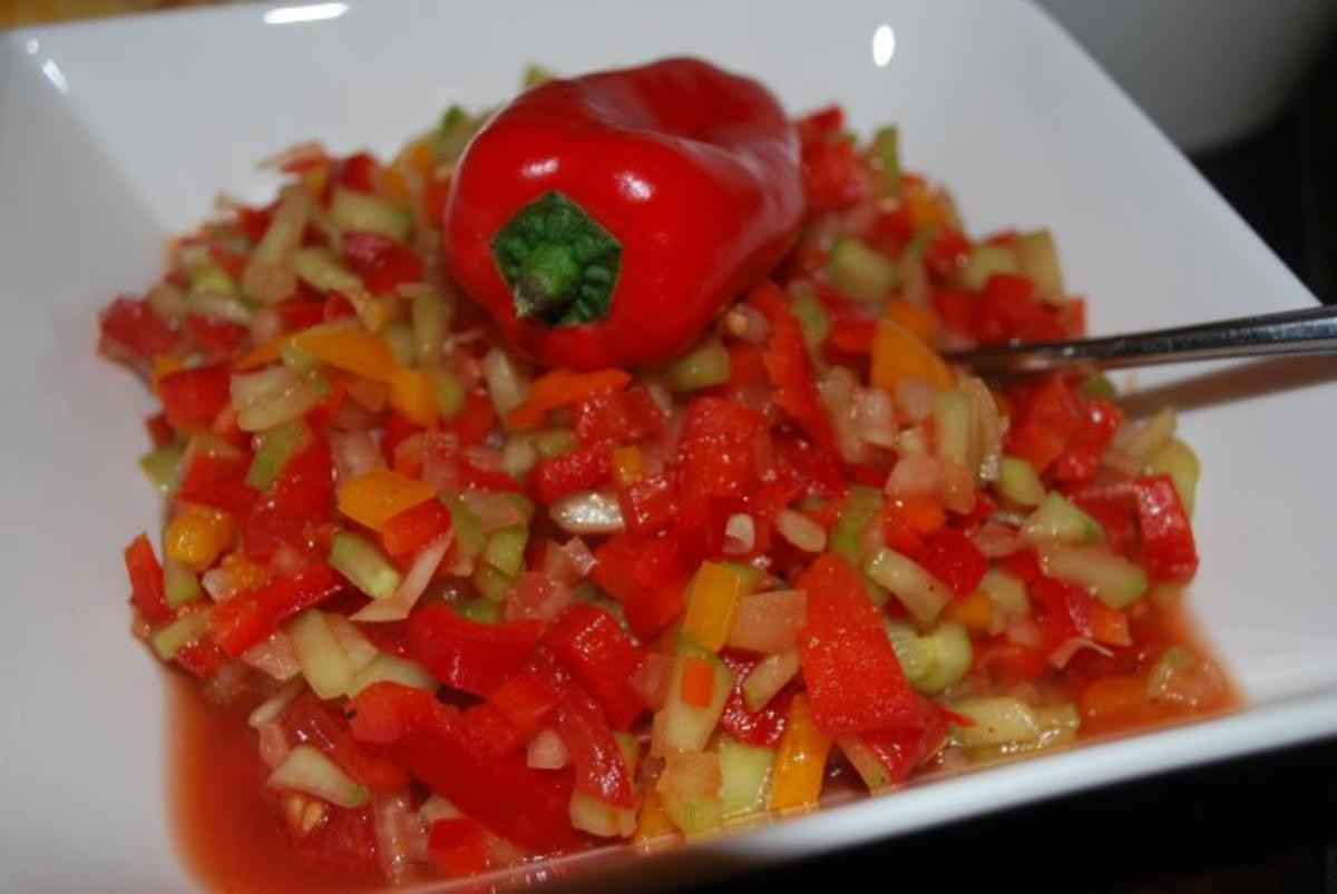 Gazpacho-Salat - Rezept