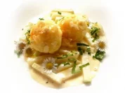 Frühlingsklöße und Kohlrabi - Rezept