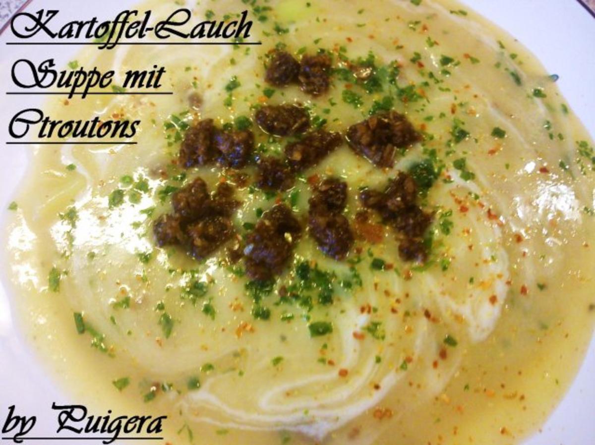 Bilder für Kartoffel-Lauch-Suppe - Rezept