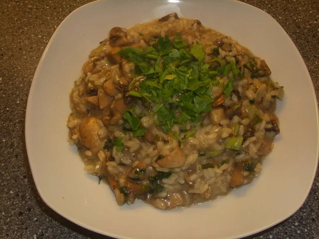 Reis mit Pilze - Rezept