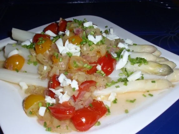 Rezept: Erster Bayerischer Spargel mit warmer Marinade Bild Nr. 9 Erster Bayerischer Spargel mit warmer Marinade - Rezept - Bild Nr. 9