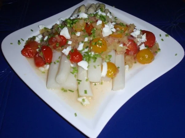 Rezept: Erster Bayerischer Spargel mit warmer Marinade Bild Nr. 10 Erster Bayerischer Spargel mit warmer Marinade - Rezept - Bild Nr. 10