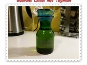 Öl: Chiliöl mit Thymian - Rezept