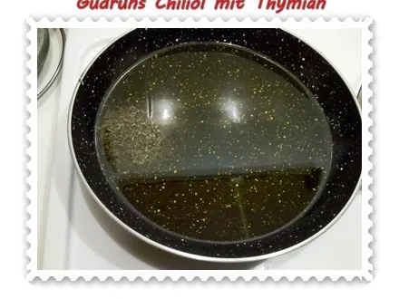 Öl: Chiliöl mit Thymian - Rezept - Bild Nr. 3