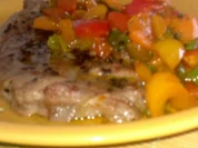 Rezept: Sesam-Kotlett mit scharfen Paprika-Gemรผse Sesam-Kotlett mit scharfen Paprika-Gemรผse - Rezept