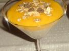 Joghurt mit Pfirsichhaube - Rezept