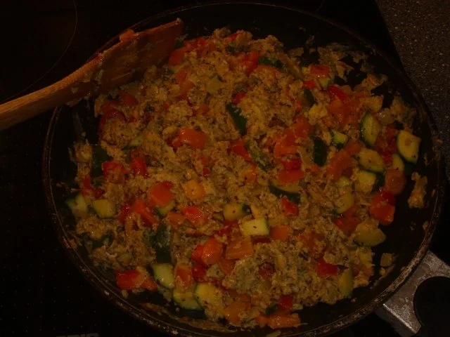 Rezept: Gemüse mit Rührei Bild Nr. 7 Gemüse mit Rührei - Rezept - Bild Nr. 7