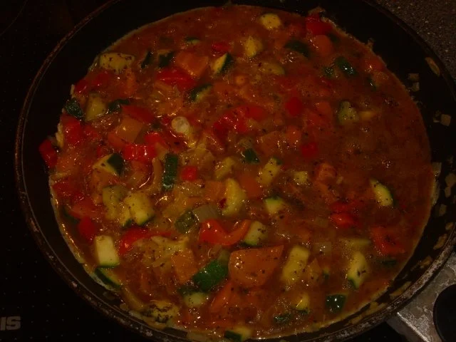 Rezept: Gemüse mit Rührei Bild Nr. 6 Gemüse mit Rührei - Rezept - Bild Nr. 6