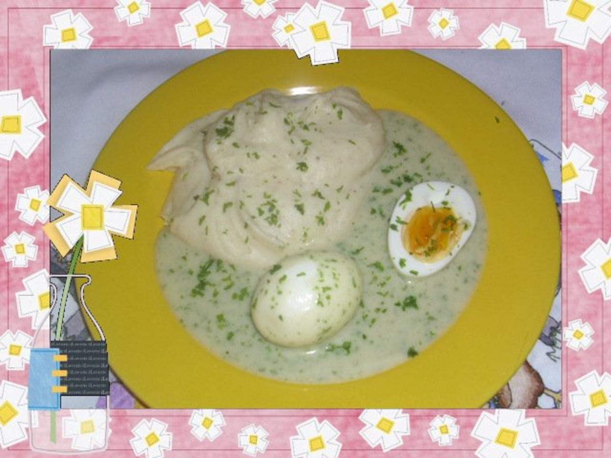 Eier in feiner Kräutersoße - Rezept mit Bild - kochbar.de Eier in feiner Kräutersoße - Rezept mit Bild - kochbar.de