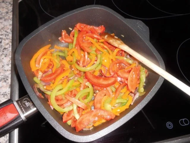 Rezept: Warmer Paprikasalat>> Bild Nr. 4 Warmer Paprikasalat>> - Rezept - Bild Nr. 4