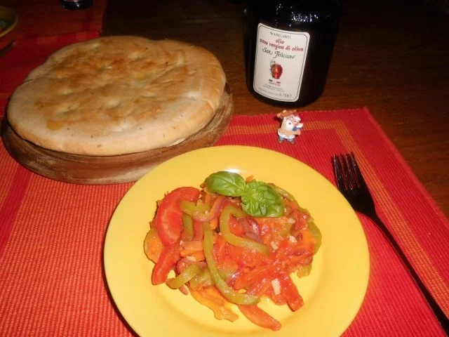 Rezept: Warmer Paprikasalat>> Bild Nr. 6 Warmer Paprikasalat>> - Rezept - Bild Nr. 6