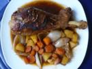 Marinierte Putenkeule mit Gemüse - Rezept
