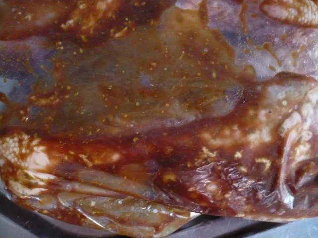 Marinierte Putenkeule mit Gemüse - Rezept - Bild Nr. 3