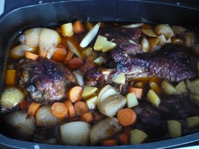 Marinierte Putenkeule mit Gemüse - Rezept - Bild Nr. 6