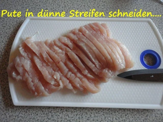 Rezept: Puten Pasta mit Zitronen Aroma Bild Nr. 6 Puten Pasta mit Zitronen Aroma - Rezept - Bild Nr. 6