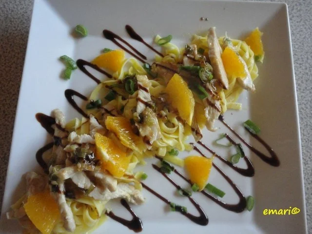 Rezept: Puten Pasta mit Zitronen Aroma Bild Nr. 2 Puten Pasta mit Zitronen Aroma - Rezept - Bild Nr. 2