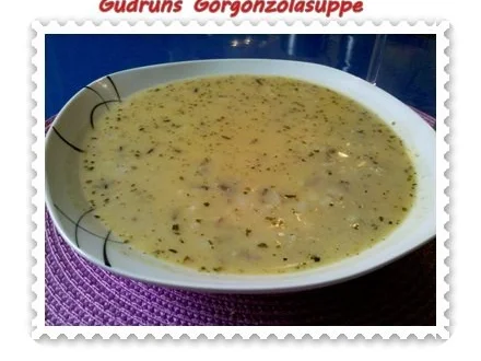 Suppe: Gorgonzolasuppe - Rezept
