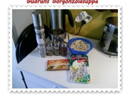 Suppe: Gorgonzolasuppe - Rezept - Bild Nr. 2