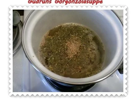 Suppe: Gorgonzolasuppe - Rezept - Bild Nr. 4