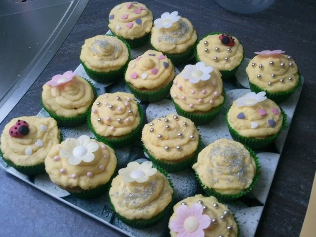 Frühlings-Cupcakes - Rezept