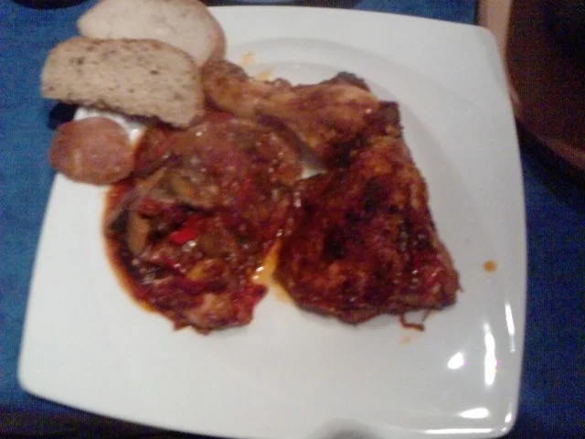 Rezept: SPEEDY GON-POLLO DIE SCHÄRFSTE HÄHNCHENKEULE VON MEXIKO ODER MEXIKANISCHES PAPRIKAHÄHNCHEN SPEEDY GON-POLLO DIE SCHÄRFSTE HÄHNCHENKEULE VON MEXIKO ODER MEXIKANISCHES PAPRIKAHÄHNCHEN - Rezept