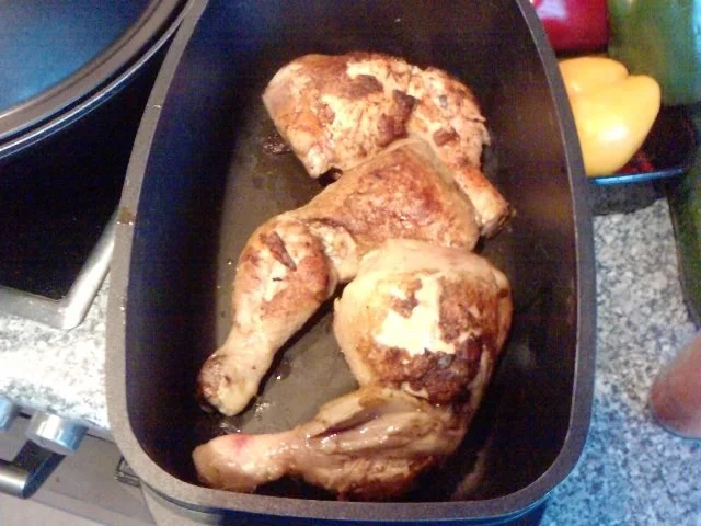 Rezept: SPEEDY GON-POLLO DIE SCHÄRFSTE HÄHNCHENKEULE VON MEXIKO ODER MEXIKANISCHES PAPRIKAHÄHNCHEN Bild Nr. 3 SPEEDY GON-POLLO DIE SCHÄRFSTE HÄHNCHENKEULE VON MEXIKO ODER MEXIKANISCHES PAPRIKAHÄHNCHEN - Rezept - Bild Nr. 3