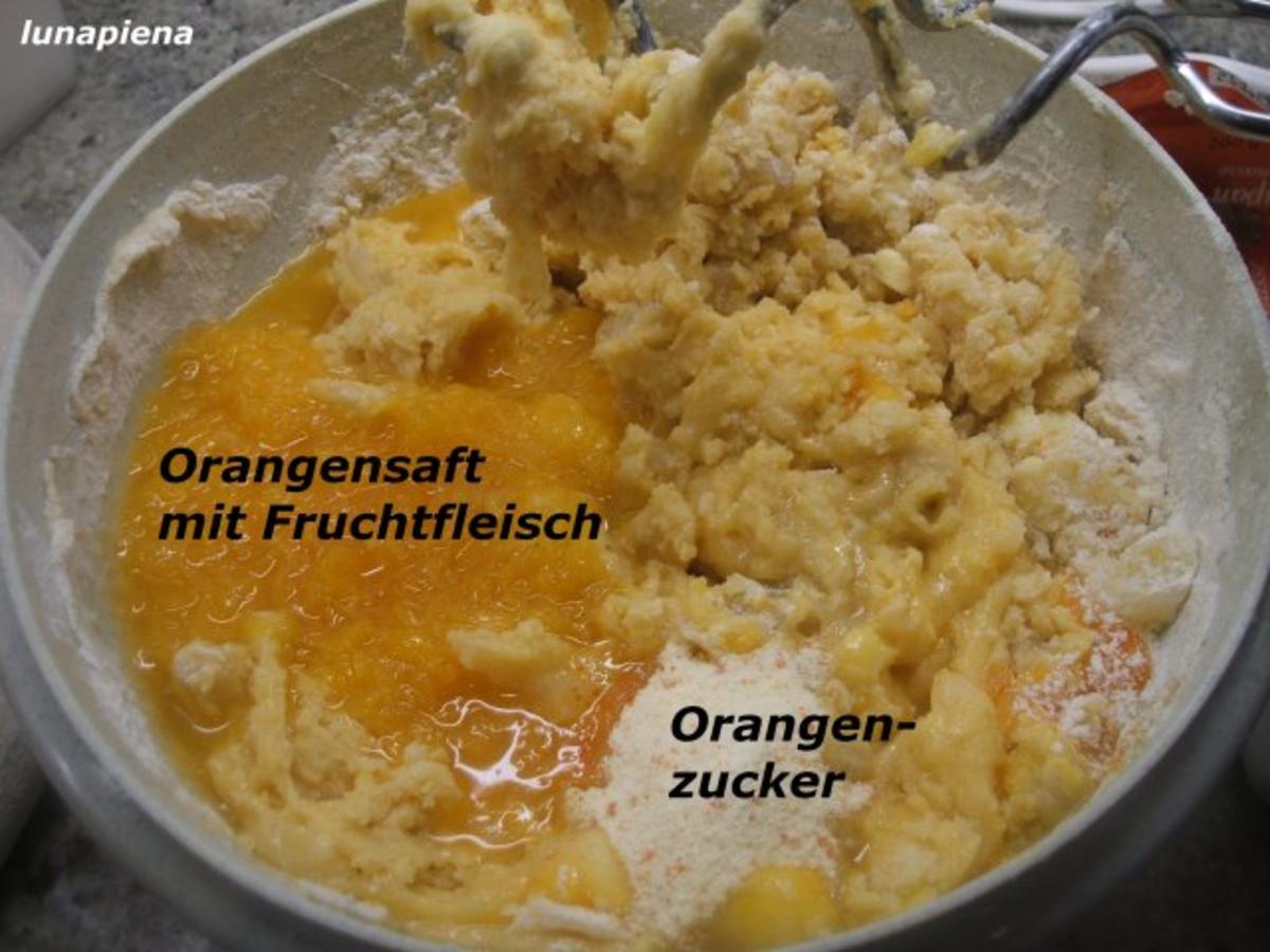 Backen: Orangen-Marzipan-Kuchen mit Cranberries - Rezept - Bild Nr. 5