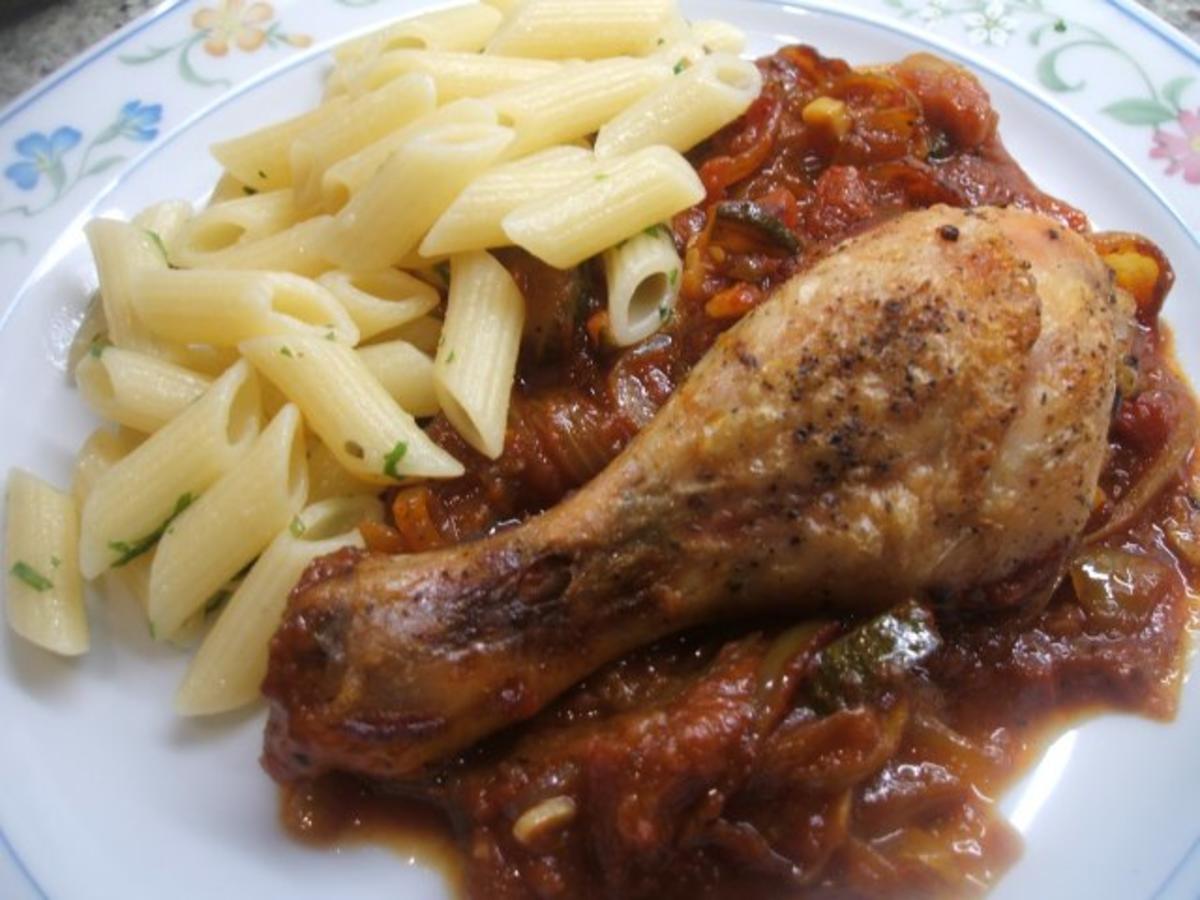 Bilder für Geflügel: Pollo alla Pizzaiola - Rezept