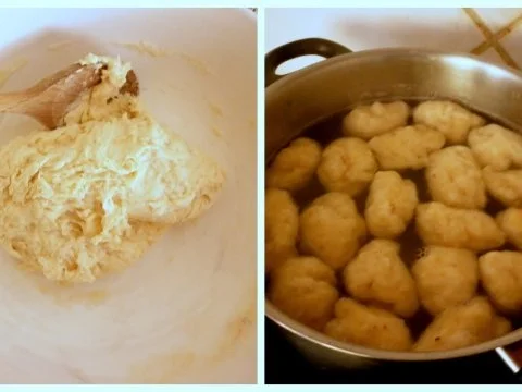 Gelbe Bohnen mit Mehlnockerln - Rezept - Bild Nr. 2