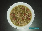 Kartoffelsuppe mit Ei "alla Kiddys" - Rezept