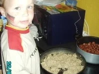 Kartoffelsuppe mit Ei "alla Kiddys" - Rezept