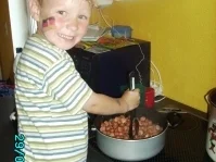 Kartoffelsuppe mit Ei "alla Kiddys" - Rezept