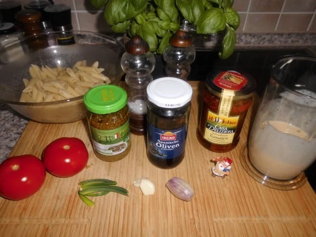 Bruschetta-Pasta-Salat>> - Rezept - Bild Nr. 2