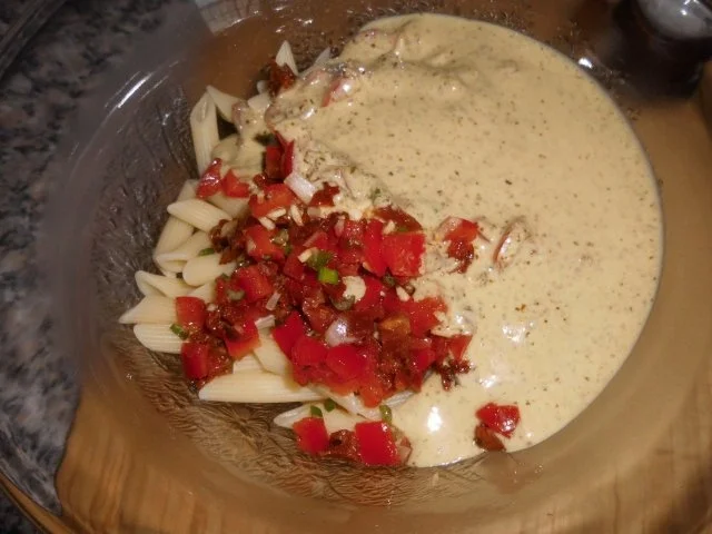 Bruschetta-Pasta-Salat>> - Rezept - Bild Nr. 6