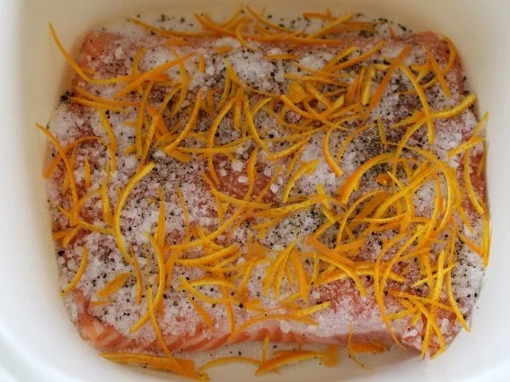 Gebeizter- Lachs mit Honig-Senf-Soße - Rezept - Bild Nr. 6