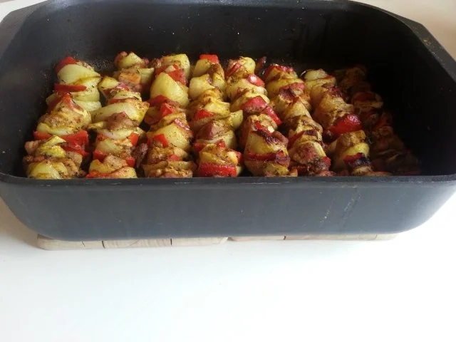 Schaschlik-Spieße schnell gegrillt - Rezept - Bild Nr. 2