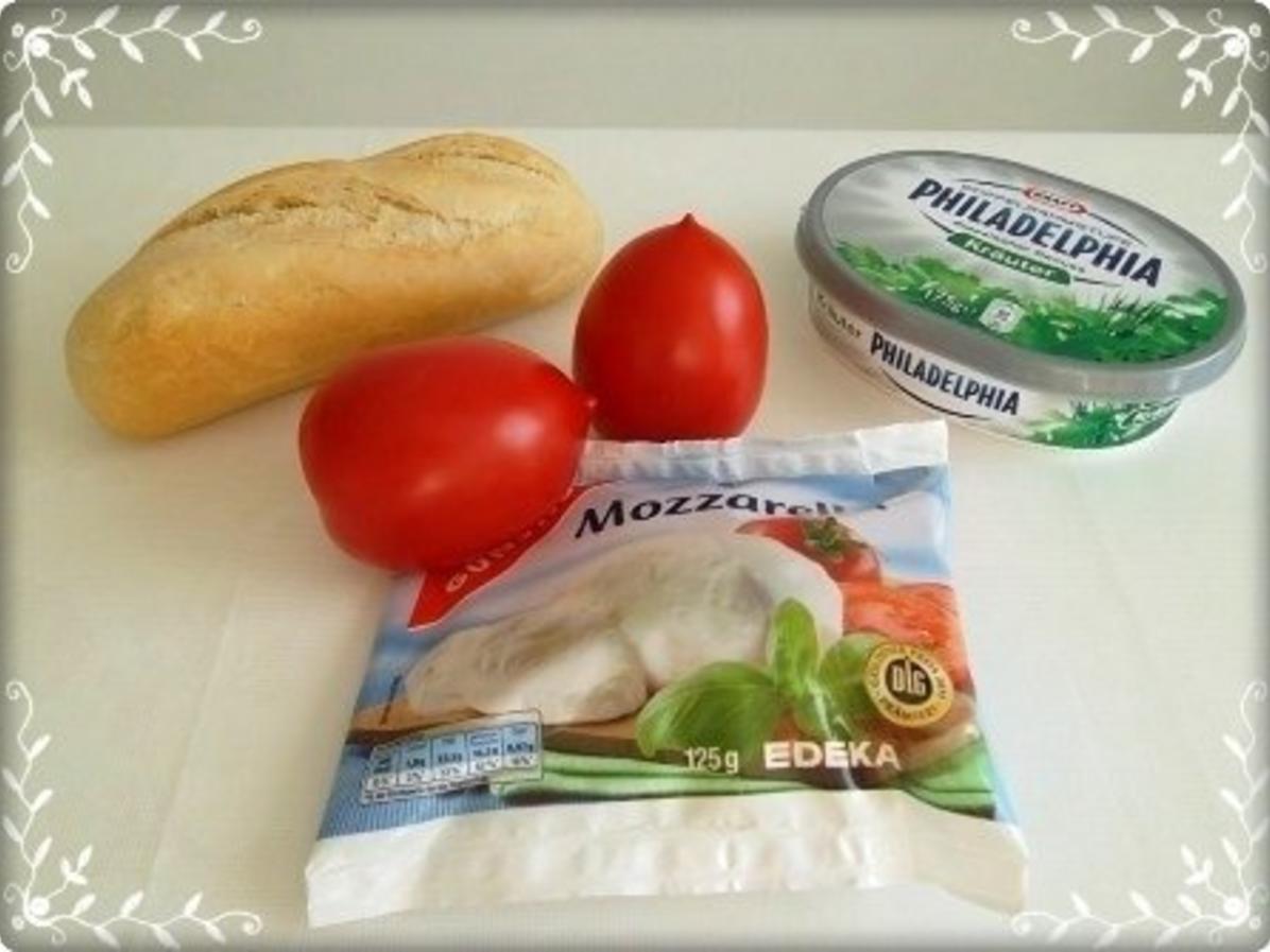Tomate Mozzarella Baguettes überbacken - einfach - von 2010Herford