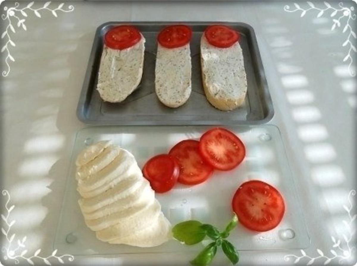 Tomate-Mozzarella Baguettes überbacken - Rezept - Bild Nr. 10