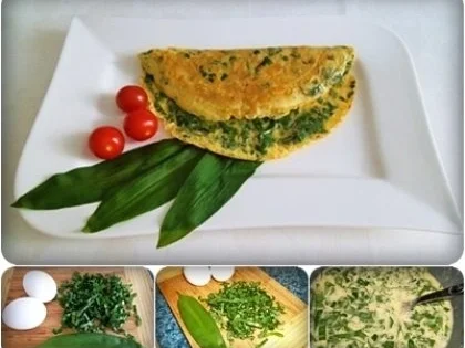 Bärlauch Omelett - Rezept - Bild Nr. 5