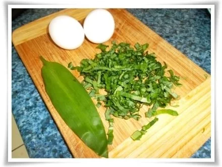 Bärlauch Omelett - Rezept - Bild Nr. 4